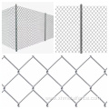 Galvanized Diamond Mesh Sport Chain Link Fence